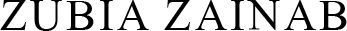 Zubia Zainab